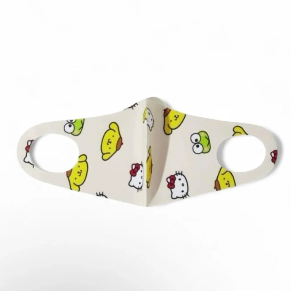 Hello Kitty and Friends Cartoon Graphic Face Masks - 3pcs